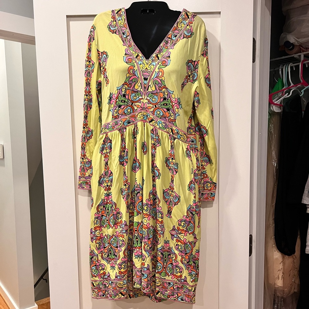 Vintage Yellow Dress by Miss Magnin